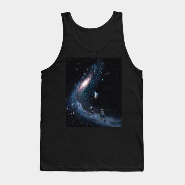 Escape From The World Tank Top by DreamCollage